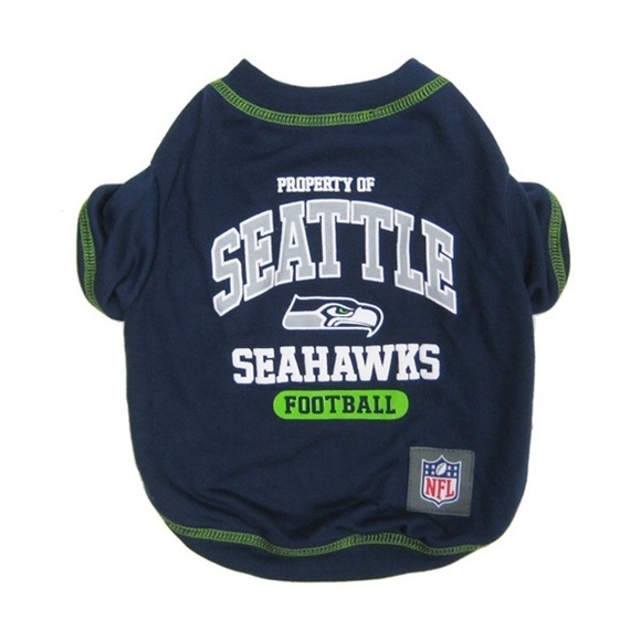 Pets First Other - Seattle Seahawks NFL Dog Pet Tee Shirt